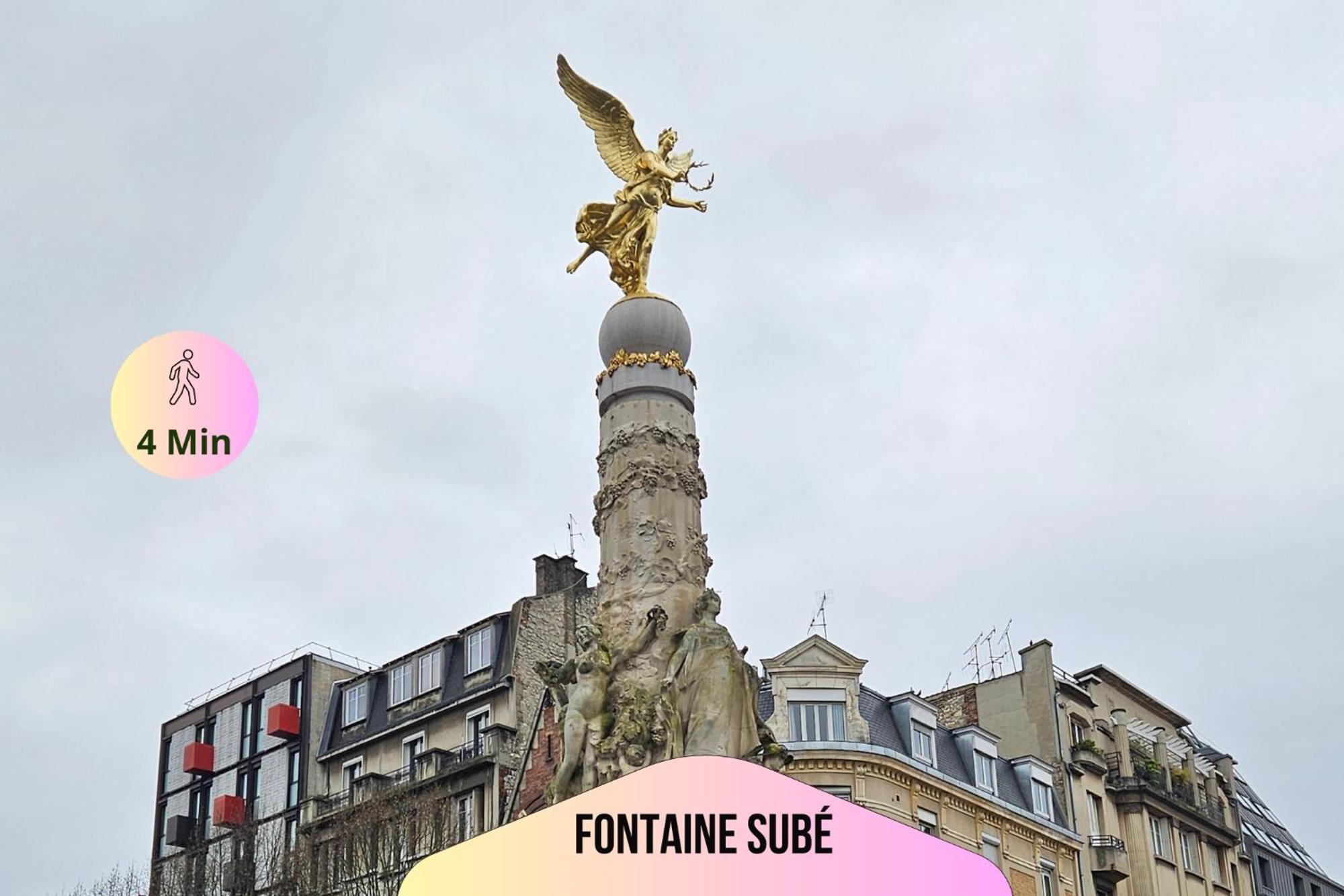 Refuge Urbain - Ideal Pro, Familles & Amis - Le Calme En Hypercentre - Wifi Haut Debit - Netflix - Machine A Laver - Gare, Cathedrale, Commerces, Restaurants & Transports En Commun A Moins De 10 Minutes A Pied 兰斯 外观 照片