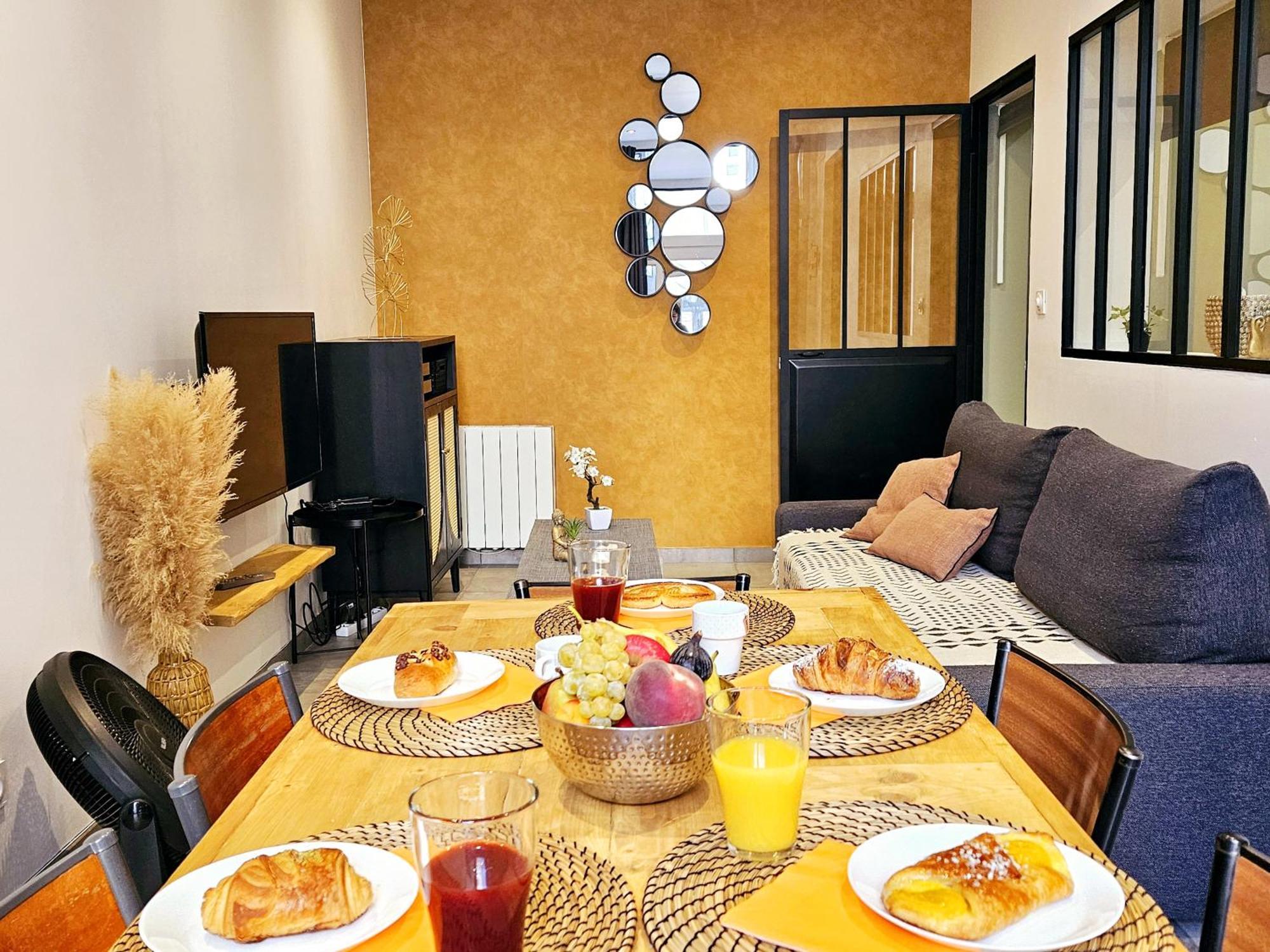 Refuge Urbain - Ideal Pro, Familles & Amis - Le Calme En Hypercentre - Wifi Haut Debit - Netflix - Machine A Laver - Gare, Cathedrale, Commerces, Restaurants & Transports En Commun A Moins De 10 Minutes A Pied 兰斯 外观 照片